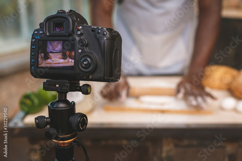 Canvas Print Baking process