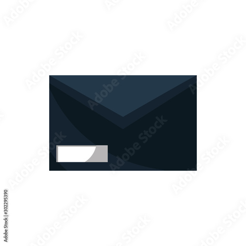envelope office work business equipment icon