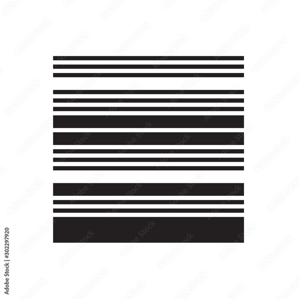 Simple Vector Distorted Linear Geometric Shape Simple Vector Distorted Linear Geometric Shape