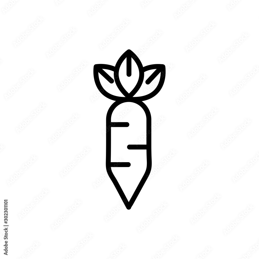 carrots rural agriculture thick line carrots rural agriculture thick line
