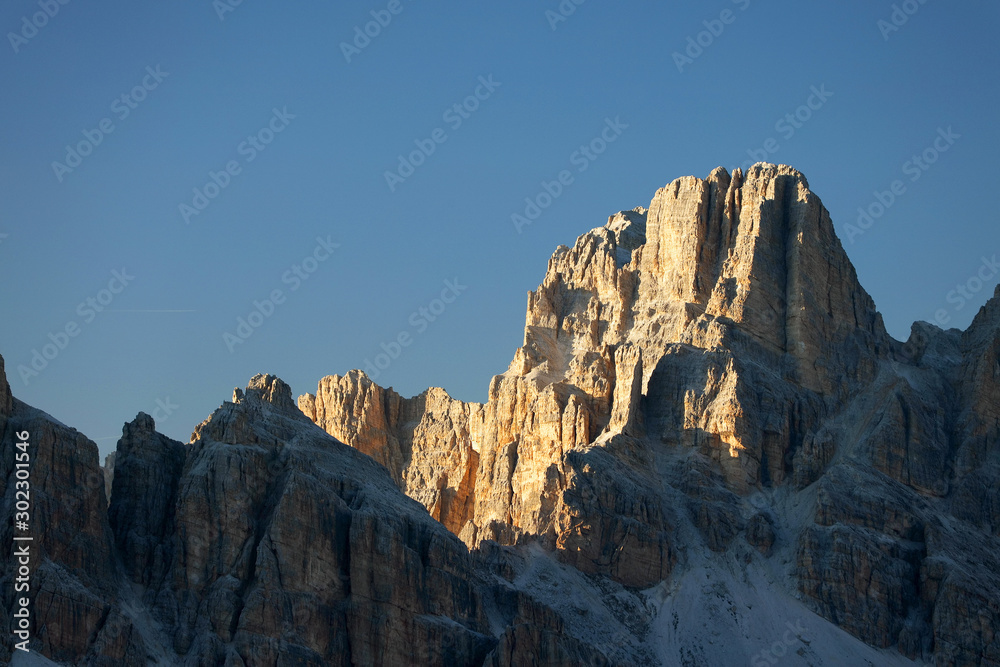 Tofana di Rozes (3225m) in the Dolomites, Italy, Europe