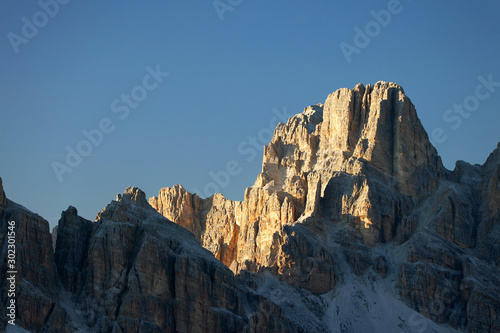 Tofana di Rozes (3225m) in the Dolomites, Italy, Europe