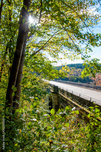 ehemalige Eisenbahnbrücke, Viadukt - Hetzdorf, Chemnitz, Erzgebirge, Sachsen photo