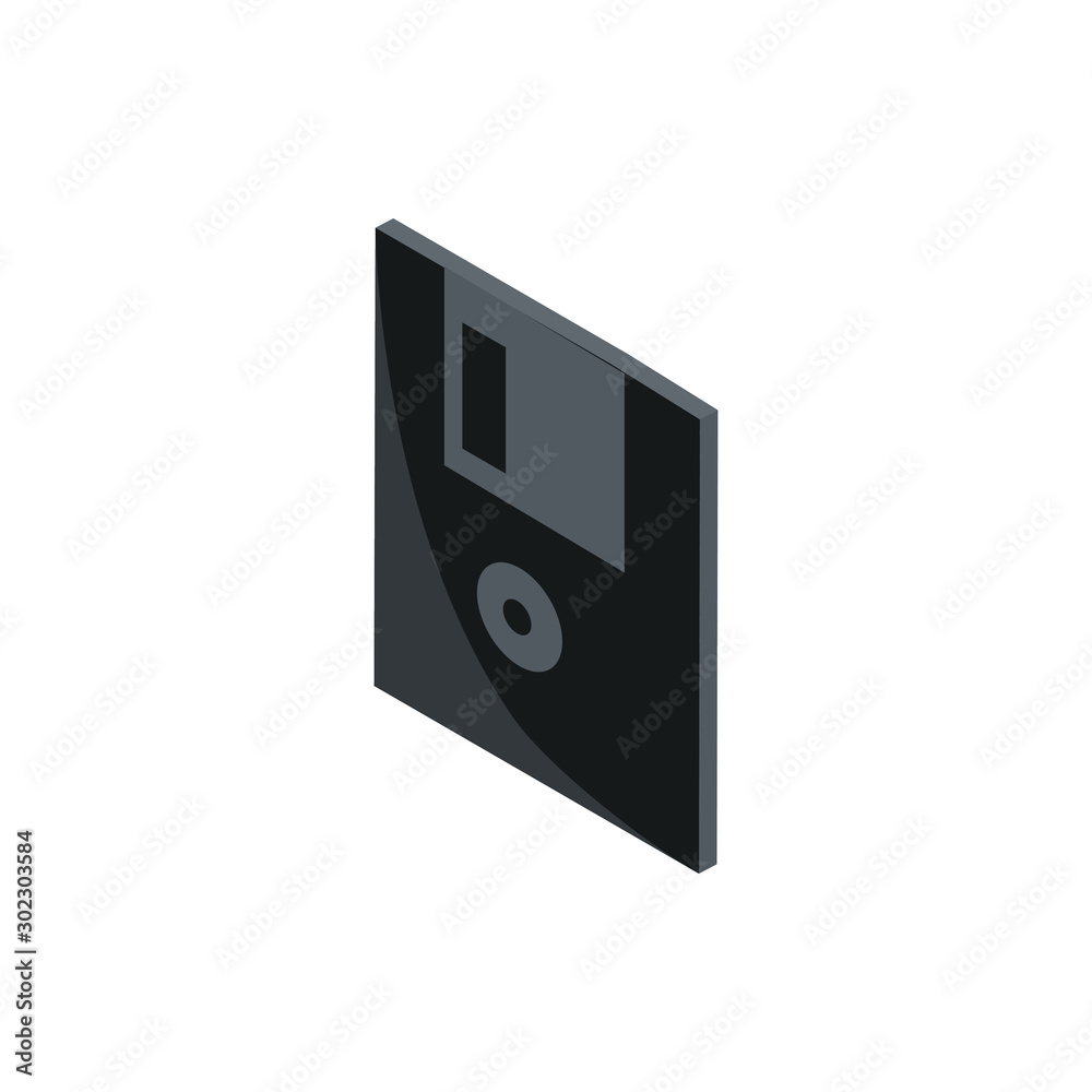 floppy disk technology hardware device computer isometric floppy disk technology hardware device computer isometric
