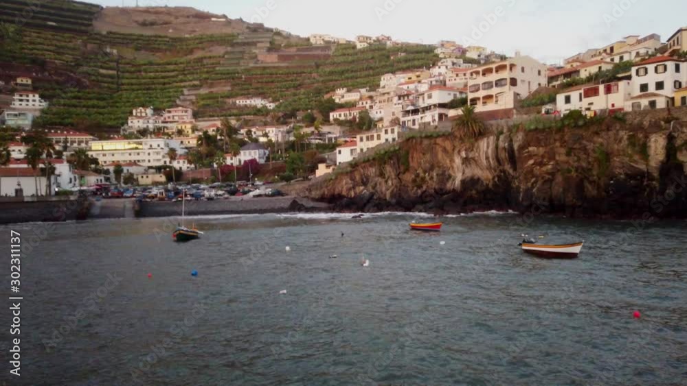 Camara de Lobos in Madeira Island, Portugal. Camara de Lobos in Madeira Island, Portugal.