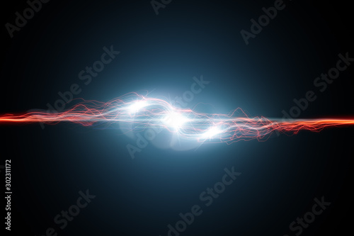 abstract electric energy background 