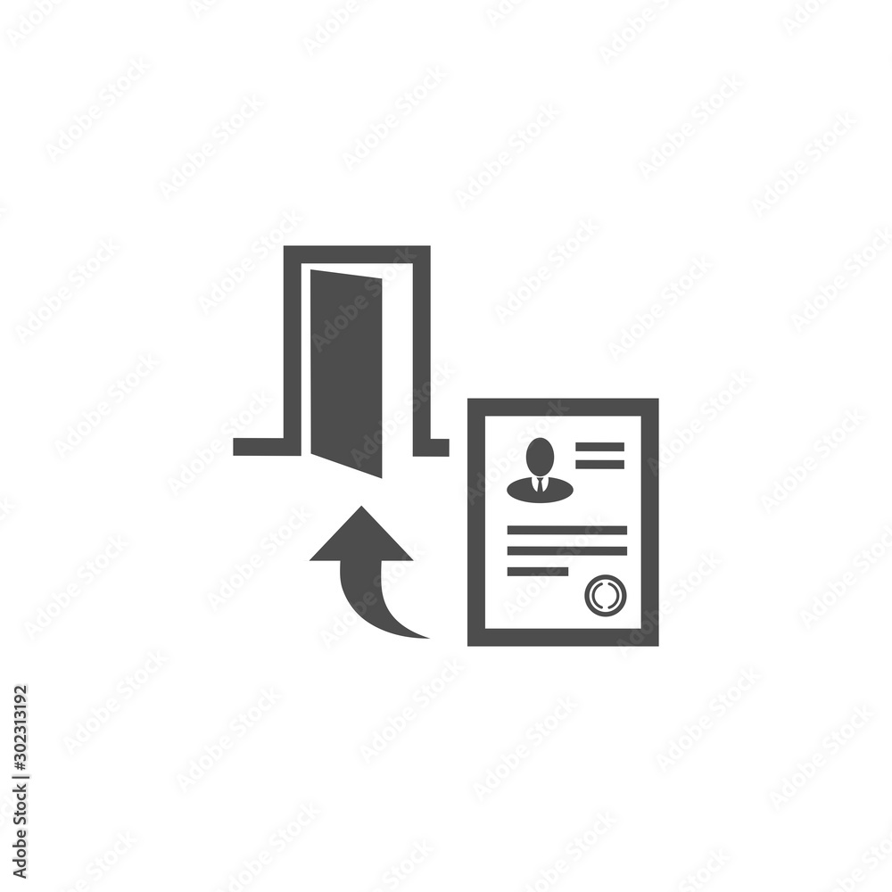 Privatization, personalization, notarized power of attorney. Vector icon isolated on white background. Privatization, personalization, notarized power of attorney. Vector icon isolated on white background.