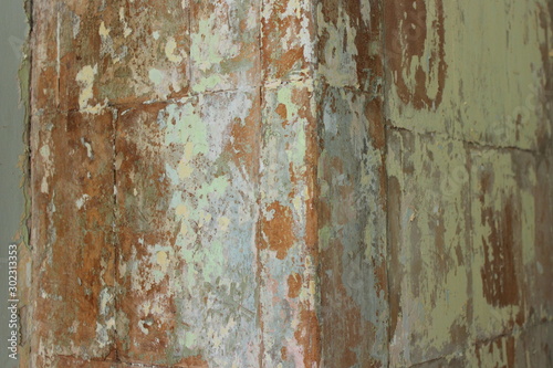 texture of rusty terracota
