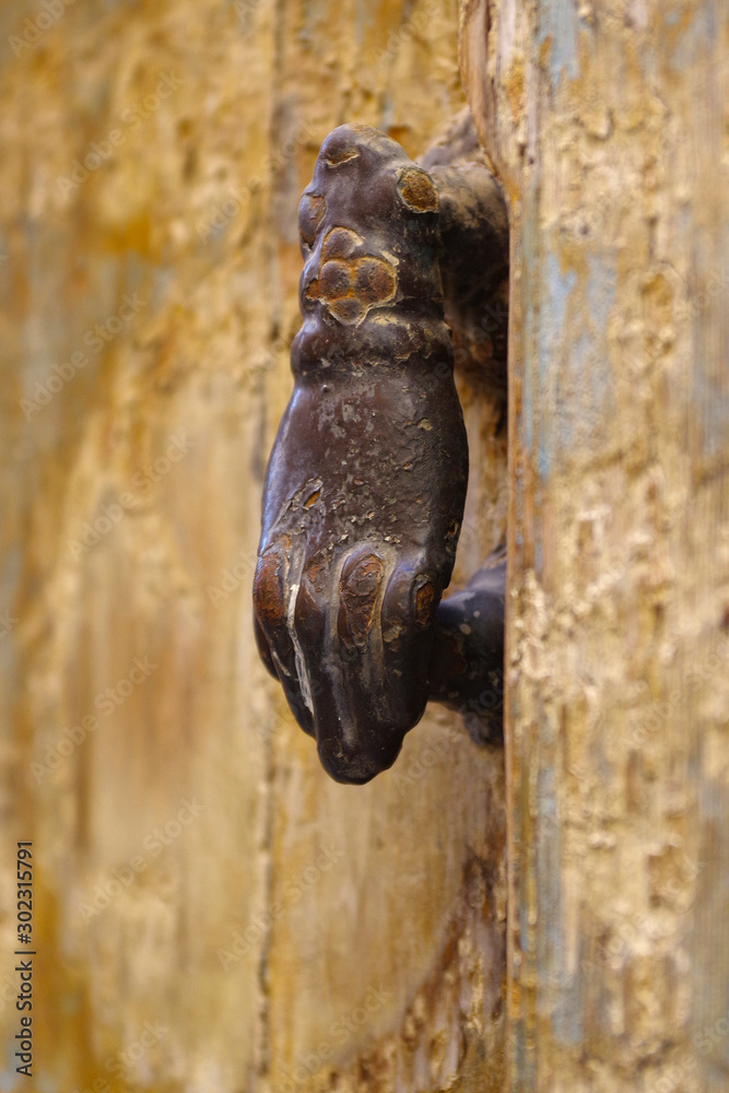 Hand Door Knocker Tunisian Medina