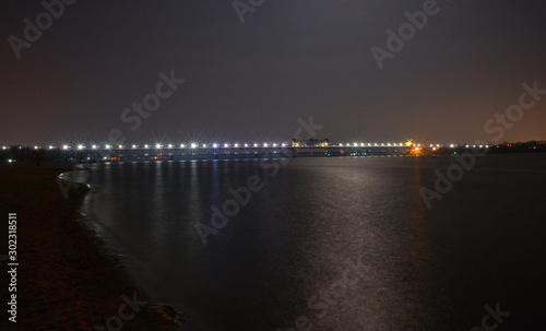 Wallpaper Mural bridge at night Torontodigital.ca