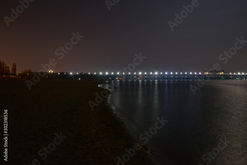 bridge at night