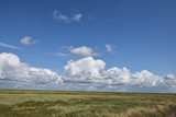 Clouds in the landscape