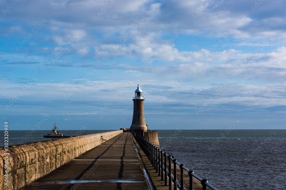 lighthouse at sunset