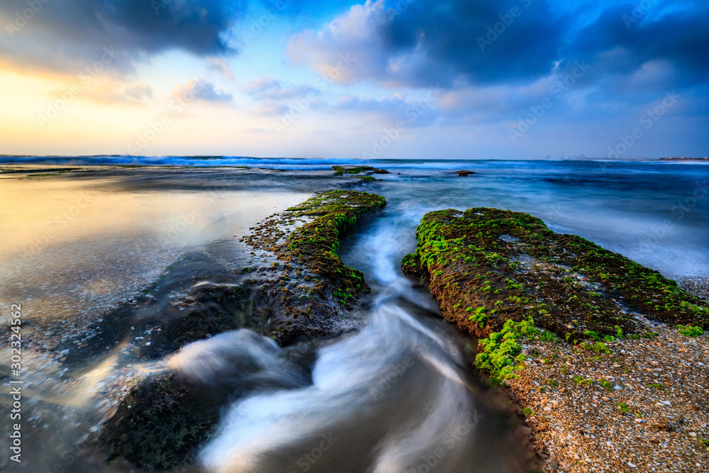 Obraz premium beach at sunset