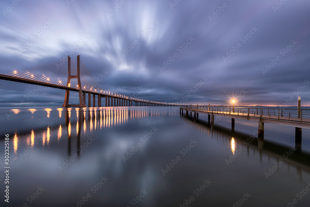 Obraz premium Vasco da Gama Bridge