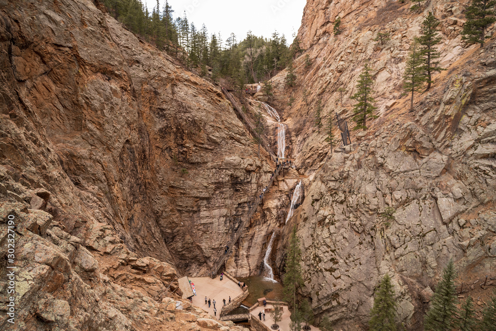 Seven Falls in Colorado Springs