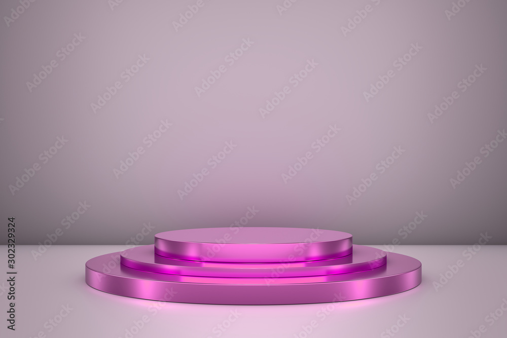Scene from realistic metal cylinders on a gray metal background. 3d rendering image. Scene from realistic metal cylinders on a gray metal background. 3d rendering image.