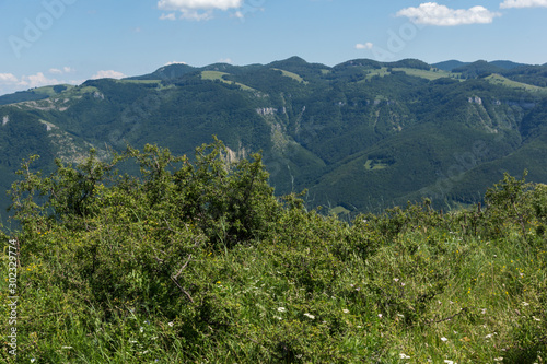 Landscape near Vratsata pass at Balkan Mountains, Bulgaria