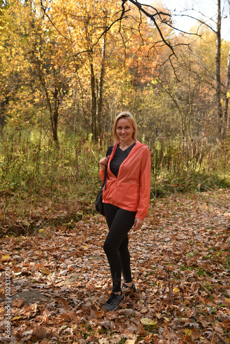 woman in nature