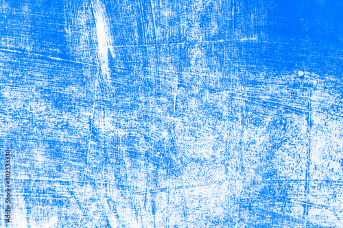 blue and white hand paint background texture with grunge brush strokes