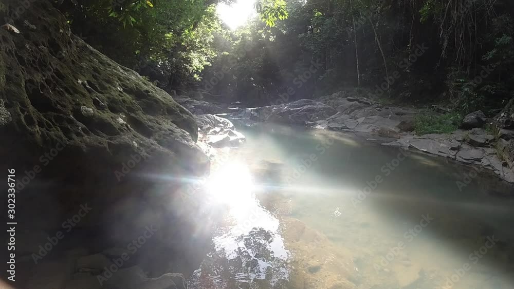 Riviere Guadeloupe - Fixe avec Flare