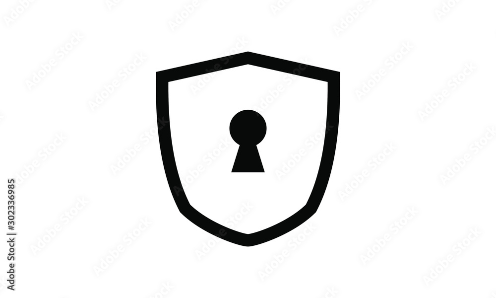 shield icon vector illustration