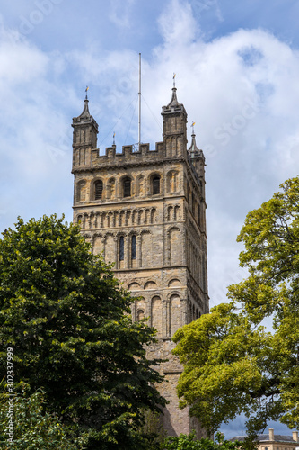 Exeter Cathedral in Devon