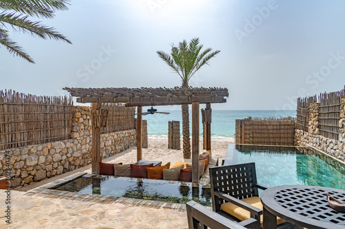 Zighy Bay Resort in Musandam, Oman. photo