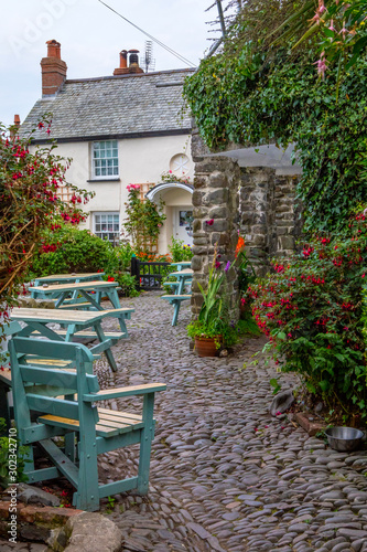 Clovelly in North Devon photo