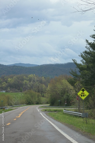 road in the mountains