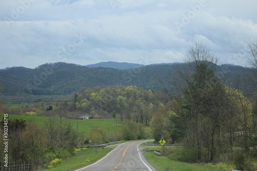 road in the mountains