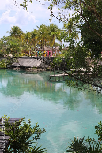 view of the tropical lake