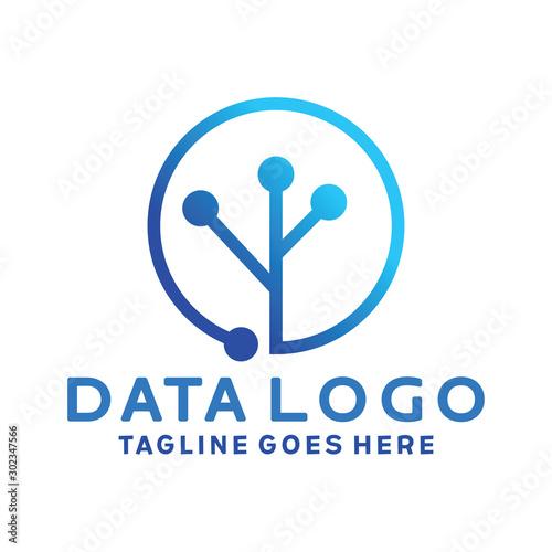 Data Logo Design Inspiration For Business And Company © artdjink