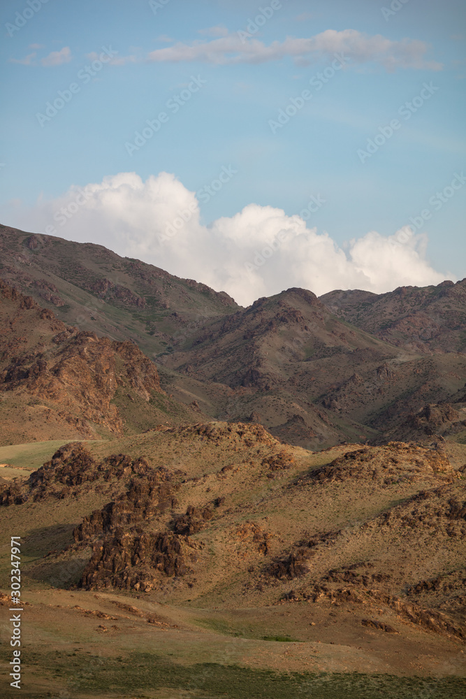 view of mountains