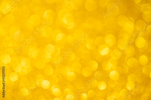 Abstract christmas blurred gold glitter background