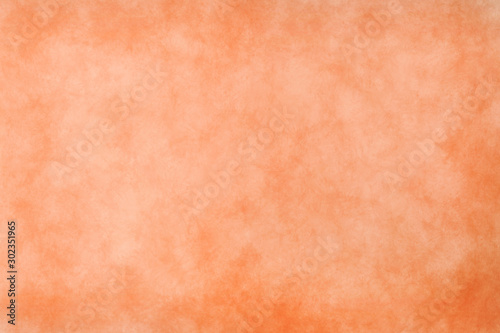 Wallpaper Mural Abstract modern painting . Dry brush painted paper , canvas , wall . Textured background in coral tones. Torontodigital.ca