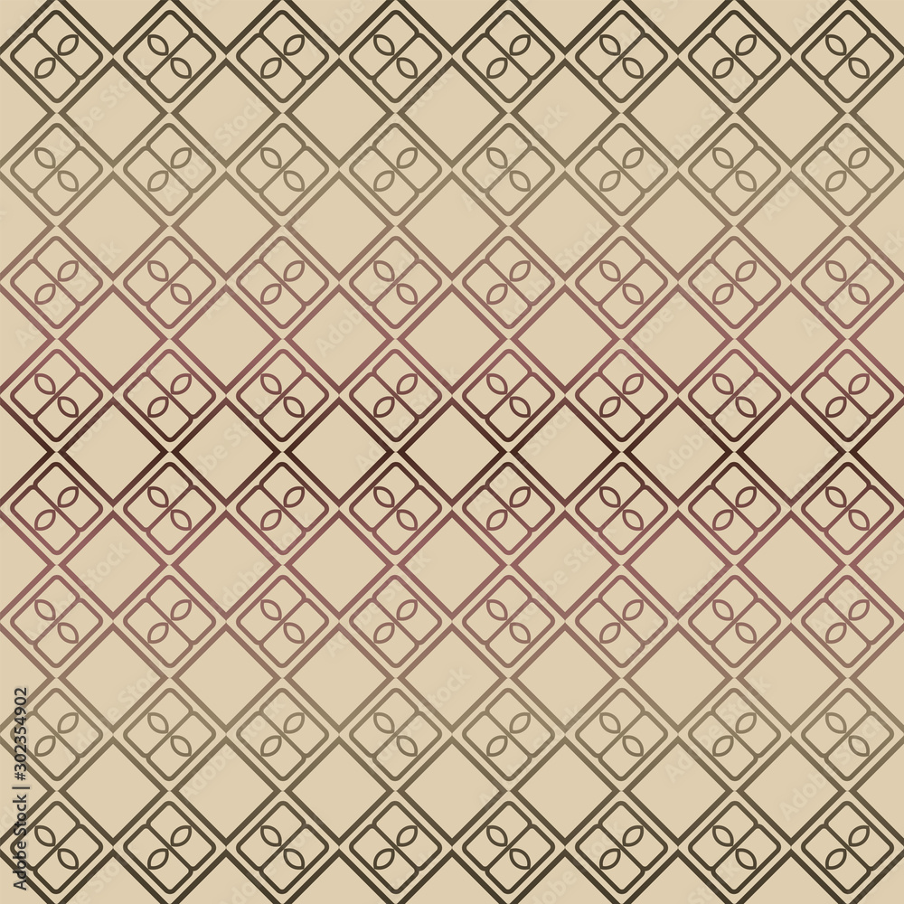 Decorative seamless geometric pattern with mojdern ornament. Vector decoration for fashion print, interior, design Decorative seamless geometric pattern with mojdern ornament. Vector decoration for fashion print, interior, design