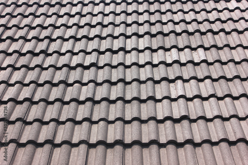 brown tile roofs patterns background