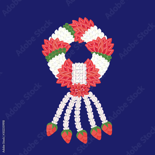 thai garland