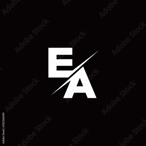 Wallpaper Mural EA Logo Letter Monogram Slash with Modern logo designs template Torontodigital.ca