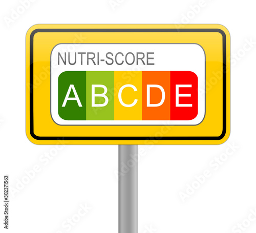 Nutri-Score Label, 5-colour Nutrition Label - illustration