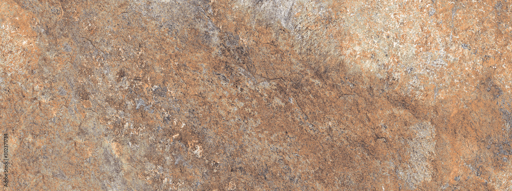 Brown rough marble texture background, Rustic marble with concrete effect, It can be used for interior-exterior home decoration and ceramic tile surface. - obrazy, fototapety, plakaty 