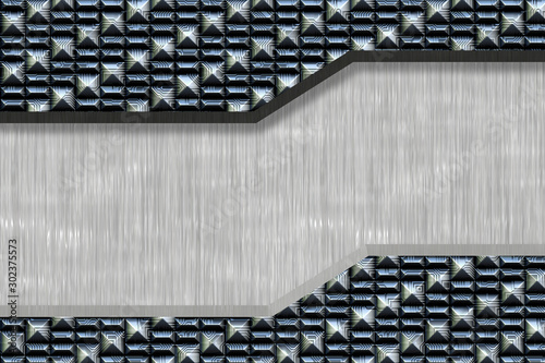 Abstract Metal textured Ind...