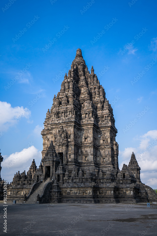 Prambanan is a large Hindu temple. This temple located in Klaten, Indonesia