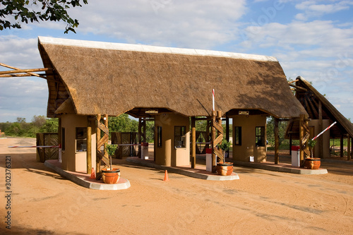 Entrance in Kruger national park photo