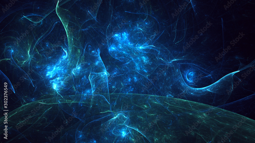 Fractal 3D rendering abstract light background Fractal 3D rendering abstract light background