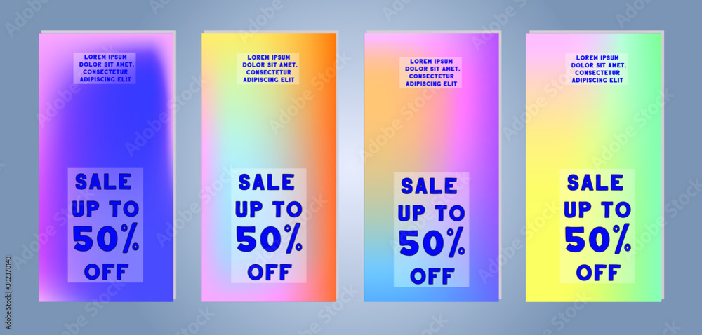 Modern promotion web banner for social media and mobile apps. Web stories templates Modern promotion web banner for social media and mobile apps. Web stories templates