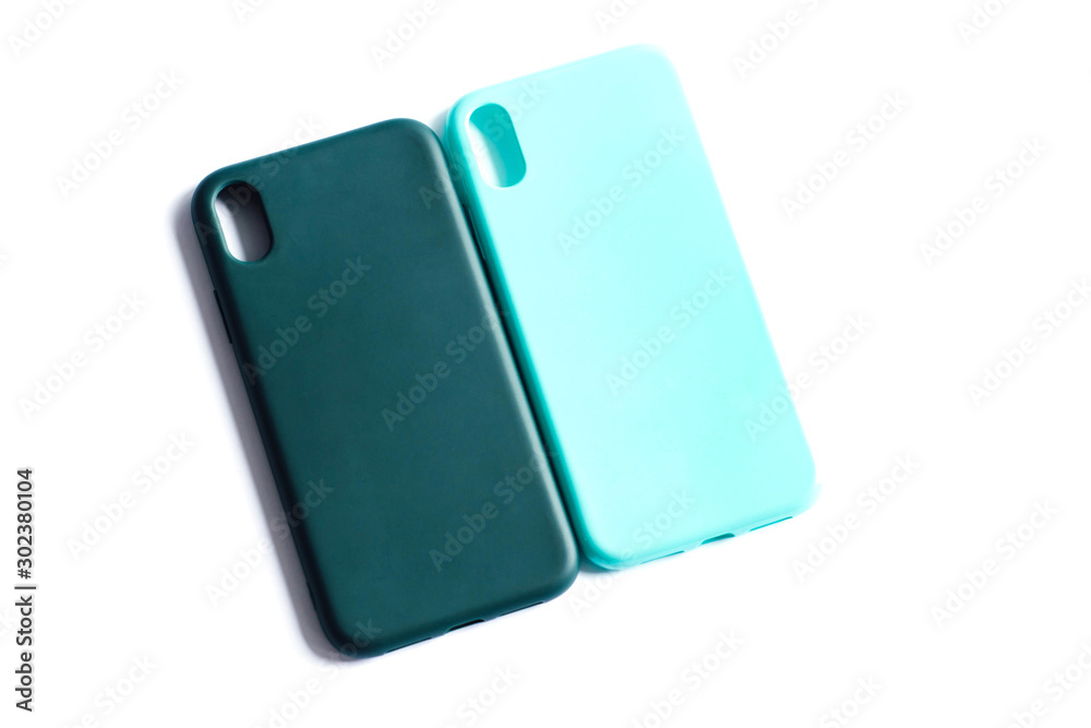 Two silicone cases for your smartphone. Two silicone cases for your smartphone.