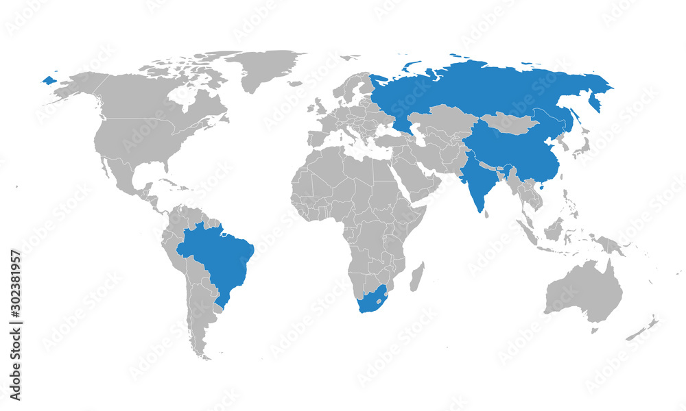 brics-countries-in-world-map-vector-stock-vector-adobe-stock