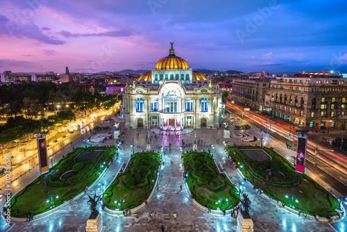 Palacio de Bellas Artes, Palace of Fine Arts, Mexico City photo